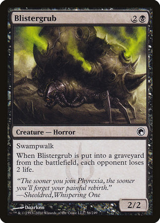 Blistergrub [Scars of Mirrodin] | Gate City Games LLC