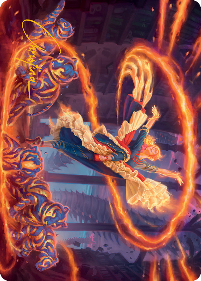 Joyful Stormsculptor Art Card (Gold-Stamped Signature) [March of the Machine Art Series] | Gate City Games LLC