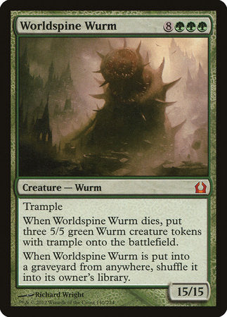 Worldspine Wurm [Return to Ravnica] | Gate City Games LLC