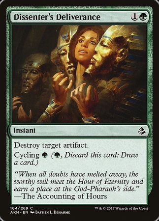 Dissenter's Deliverance [Amonkhet] | Gate City Games LLC