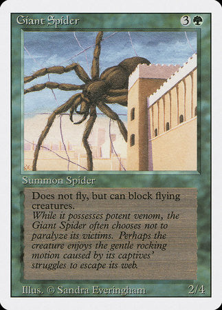 Giant Spider [Revised Edition] | Gate City Games LLC