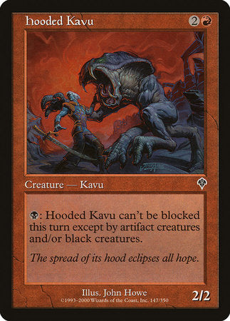 Hooded Kavu [Invasion] | Gate City Games LLC