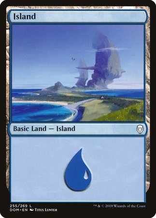 Island (255) [Dominaria] | Gate City Games LLC