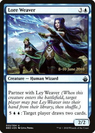 Lore Weaver [Battlebond Promos] | Gate City Games LLC