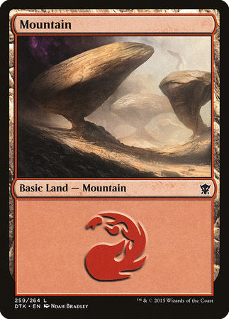 Mountain (259) [Dragons of Tarkir] | Gate City Games LLC