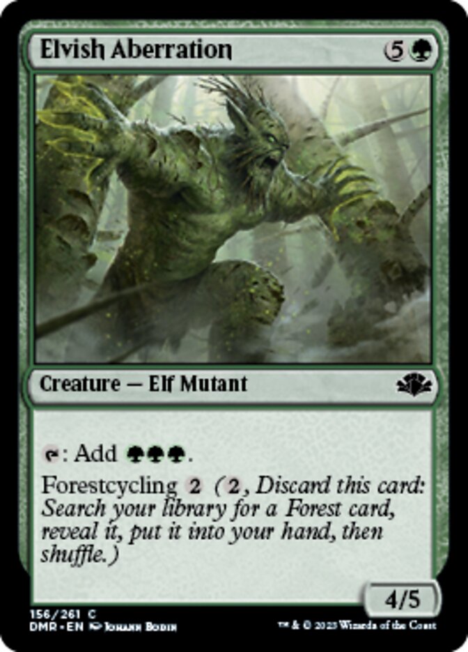 Elvish Aberration [Dominaria Remastered] | Gate City Games LLC