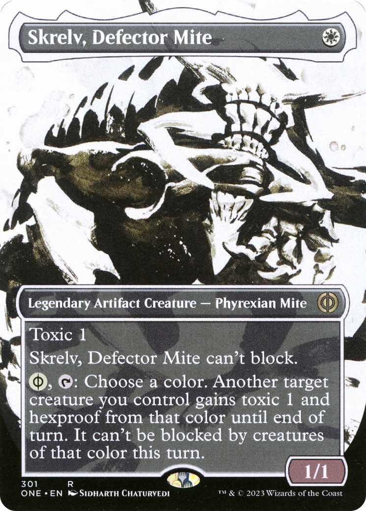 Skrelv, Defector Mite (Borderless Ichor) [Phyrexia: All Will Be One] | Gate City Games LLC