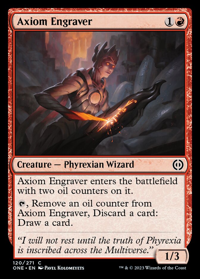 Axiom Engraver [Phyrexia: All Will Be One] | Gate City Games LLC