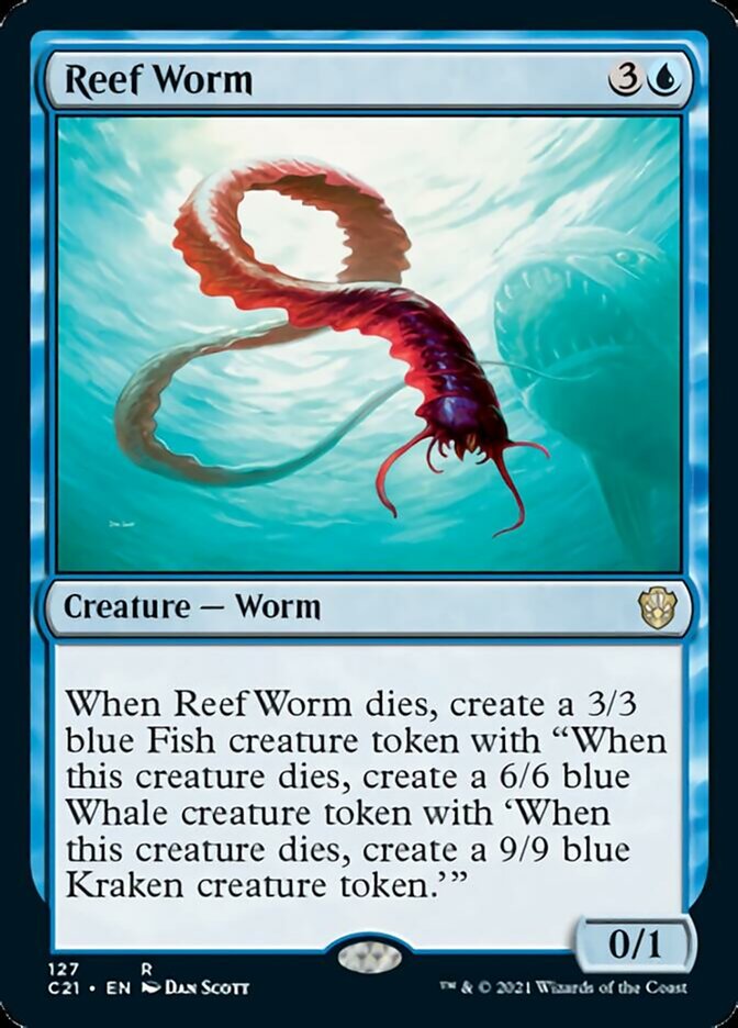 Reef Worm [Commander 2021] | Gate City Games LLC