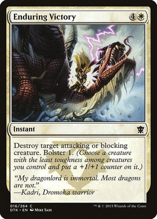 Enduring Victory [Dragons of Tarkir] | Gate City Games LLC