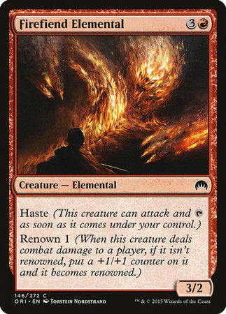 Firefiend Elemental [Magic Origins] | Gate City Games LLC