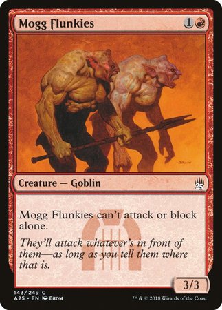 Mogg Flunkies [Masters 25] | Gate City Games LLC