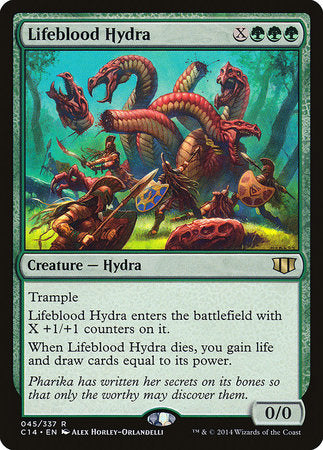 Lifeblood Hydra [Commander 2014] | Gate City Games LLC