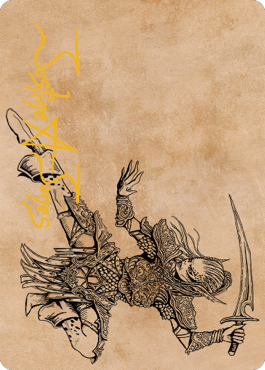Lae'zel, Vlaakith's Champion Art Card (Gold-Stamped Signature) [Commander Legends: Battle for Baldur's Gate Art Series] | Gate City Games LLC