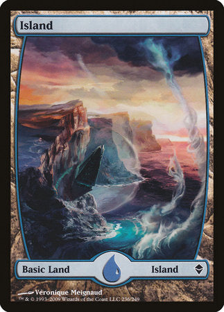 Island (236) - Full Art [Zendikar] | Gate City Games LLC