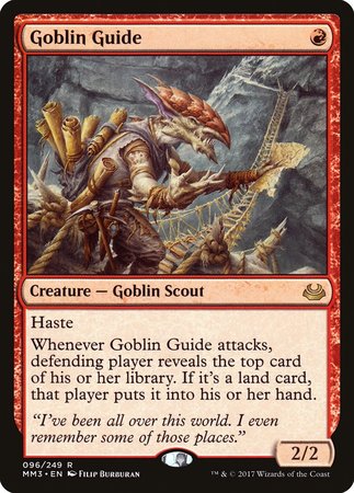 Goblin Guide [Modern Masters 2017] | Gate City Games LLC