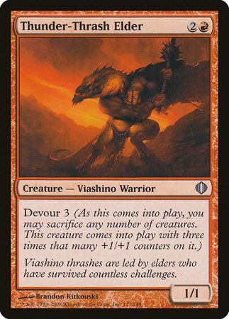 Thunder-Thrash Elder [Shards of Alara] | Gate City Games LLC
