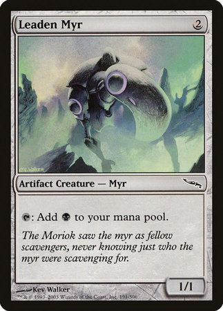 Leaden Myr [Mirrodin] | Gate City Games LLC