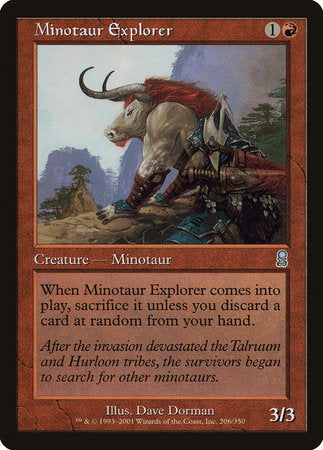 Minotaur Explorer [Odyssey] | Gate City Games LLC