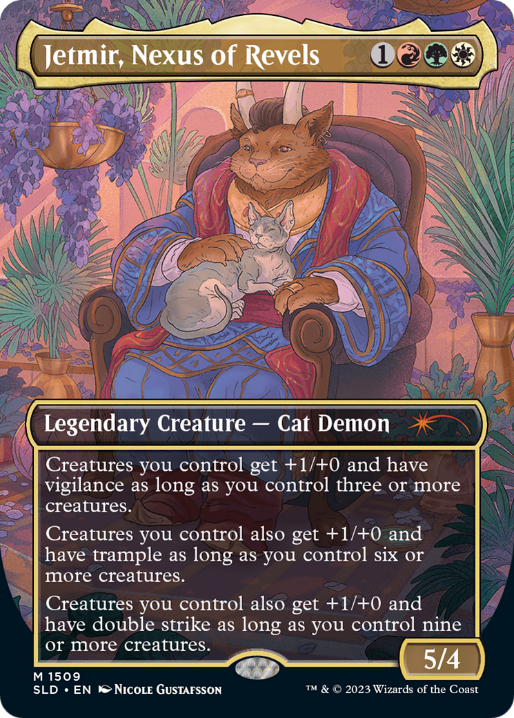 Jetmir, Nexus of Revels // Jetmir, Nexus of Revels [Secret Lair Commander Deck: Raining Cats and Dogs] | Gate City Games LLC