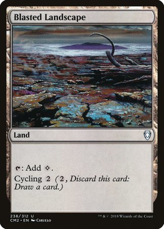 Blasted Landscape [Commander Anthology Volume II] | Gate City Games LLC