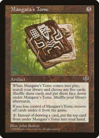 Mangara's Tome [Mirage] | Gate City Games LLC