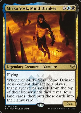 Mirko Vosk, Mind Drinker [GRN Guild Kit] | Gate City Games LLC