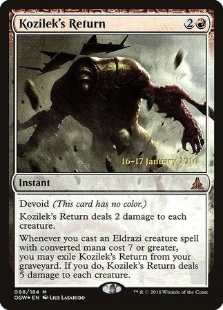 Kozilek's Return [Oath of the Gatewatch Promos] | Gate City Games LLC
