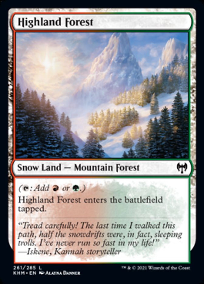 Highland Forest [Kaldheim] | Gate City Games LLC