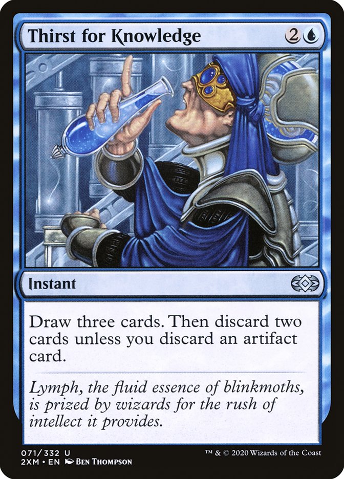 Thirst for Knowledge [Double Masters] | Gate City Games LLC