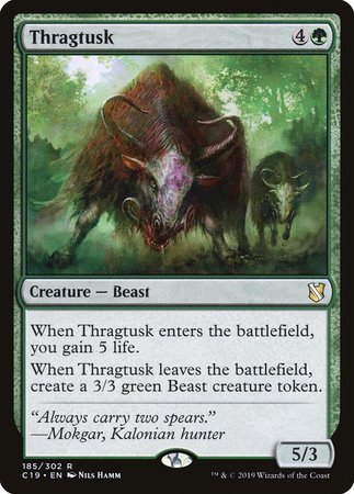 Thragtusk [Commander 2019] | Gate City Games LLC