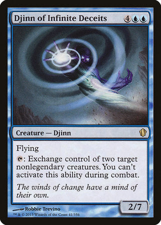 Djinn of Infinite Deceits [Commander 2013] | Gate City Games LLC