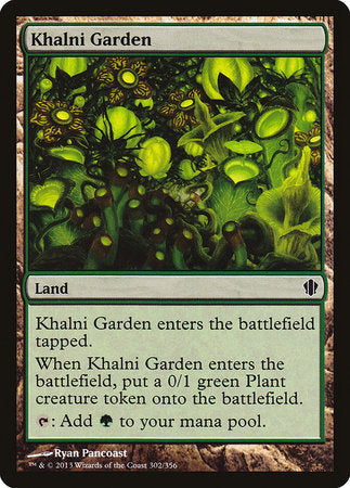 Khalni Garden [Commander 2013] | Gate City Games LLC