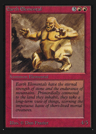 Earth Elemental (IE) [Intl. Collectors’ Edition] | Gate City Games LLC