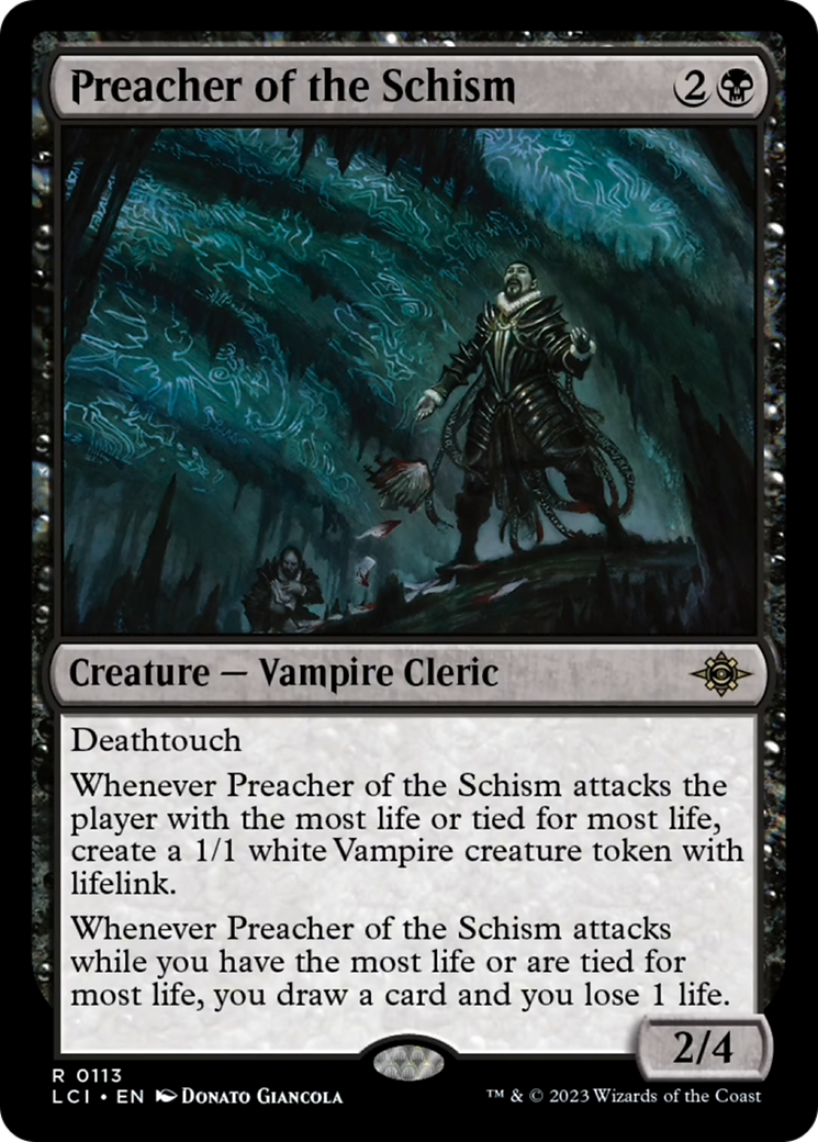 Preacher of the Schism (Extended Art) [The Lost Caverns of Ixalan] | Gate City Games LLC