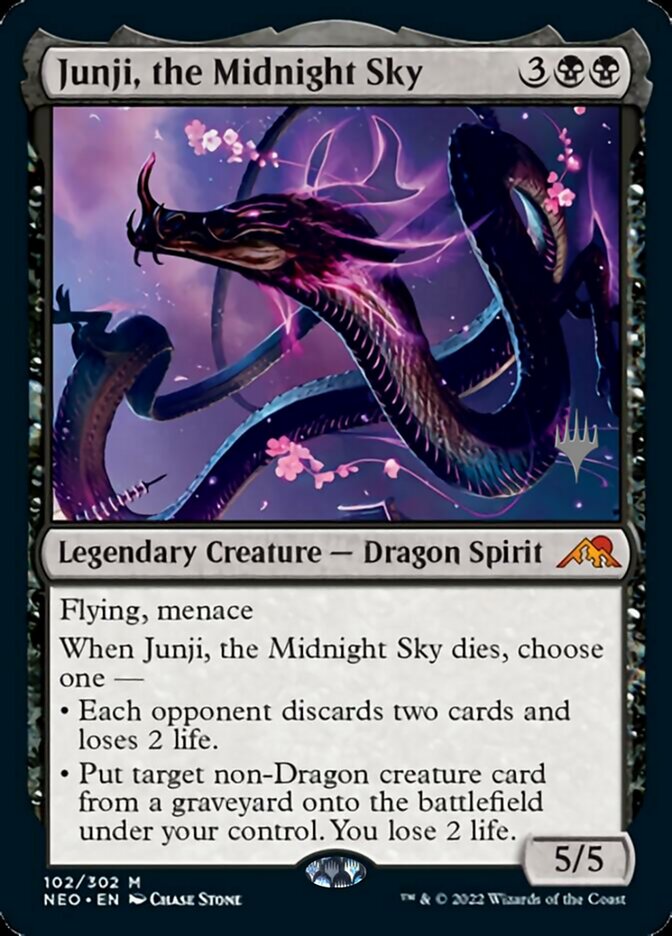 Junji, the Midnight Sky (Promo Pack) [Kamigawa: Neon Dynasty Promos] | Gate City Games LLC