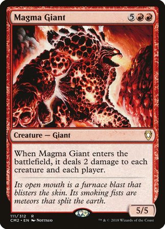 Magma Giant [Commander Anthology Volume II] | Gate City Games LLC