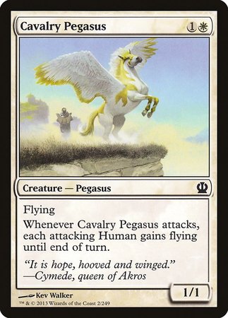 Cavalry Pegasus [Theros] | Gate City Games LLC