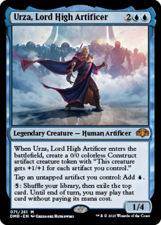 Urza, Lord High Artificer [Dominaria Remastered] | Gate City Games LLC