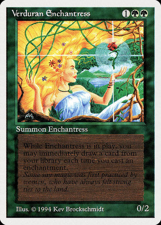 Verduran Enchantress [Summer Magic / Edgar] | Gate City Games LLC