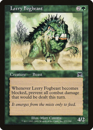 Leery Fogbeast [Onslaught] | Gate City Games LLC