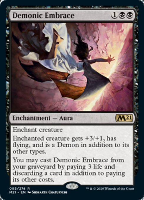 Demonic Embrace [Core Set 2021] | Gate City Games LLC