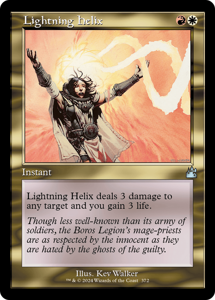 Lightning Helix (Retro Frame) [Ravnica Remastered] | Gate City Games LLC