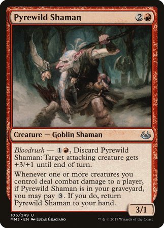 Pyrewild Shaman [Modern Masters 2017] | Gate City Games LLC