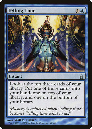 Telling Time [Ravnica: City of Guilds] | Gate City Games LLC