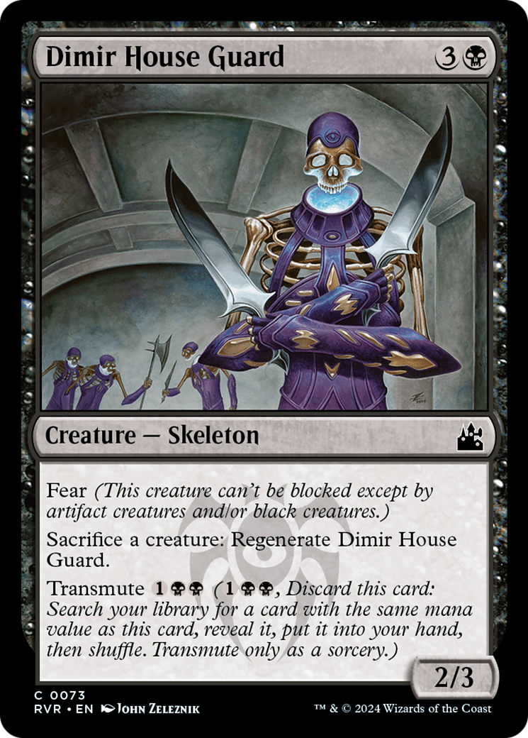 Dimir House Guard [Ravnica Remastered] | Gate City Games LLC