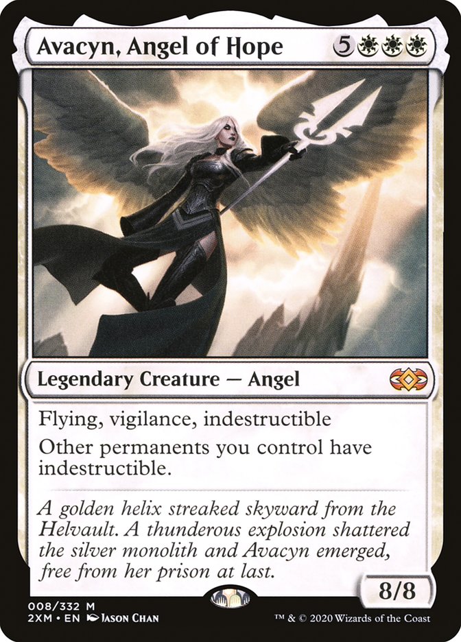 Avacyn, Angel of Hope [Double Masters] | Gate City Games LLC