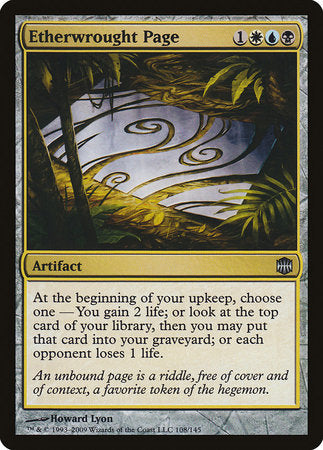 Etherwrought Page [Alara Reborn] | Gate City Games LLC