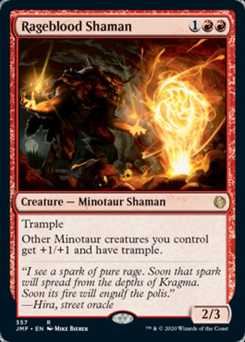 Rageblood Shaman [Jumpstart] | Gate City Games LLC