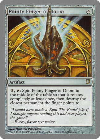 Pointy Finger of Doom [Unhinged] | Gate City Games LLC